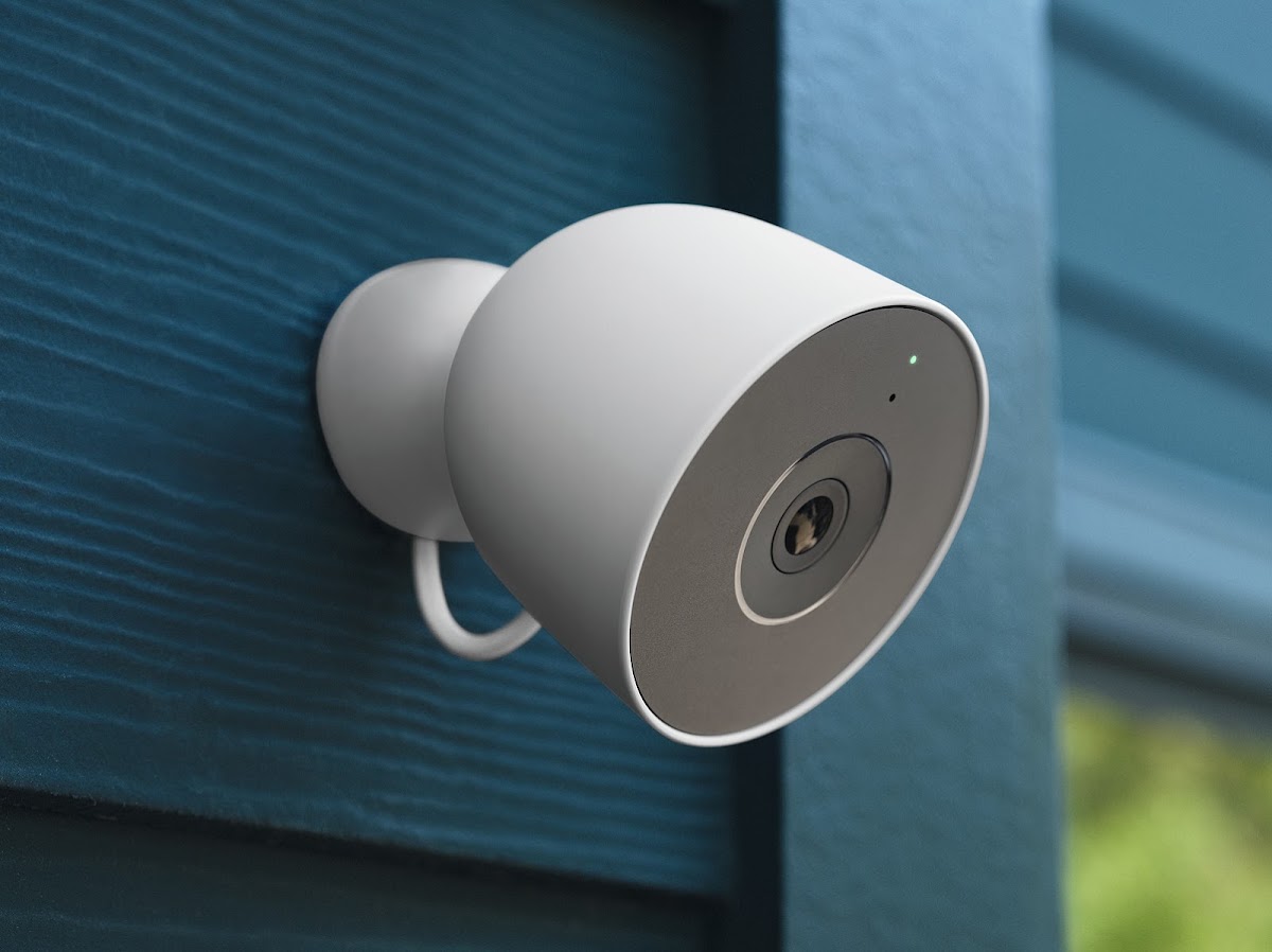 Google Nest Cam Outdoor Wired 2nd Gen security camera - real manufacturer product photo