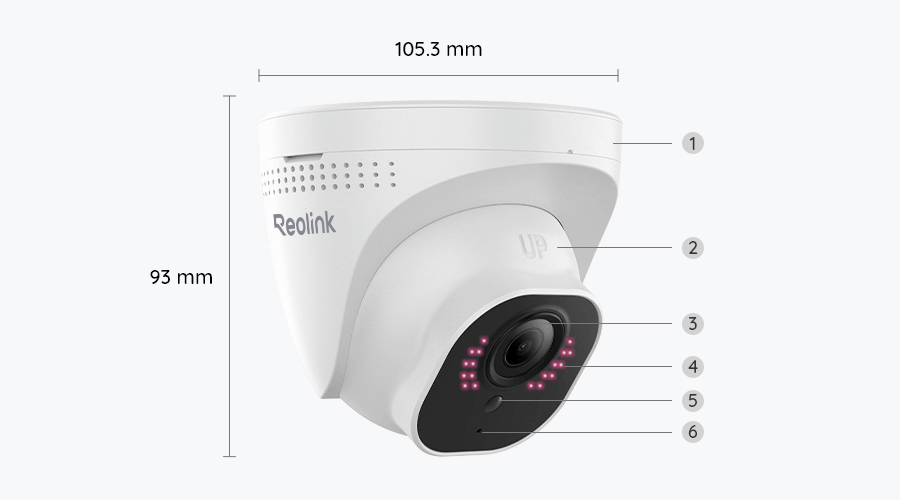 Reolink RLK8-800D4 8-channel PoE NVR security camera system, official product photo