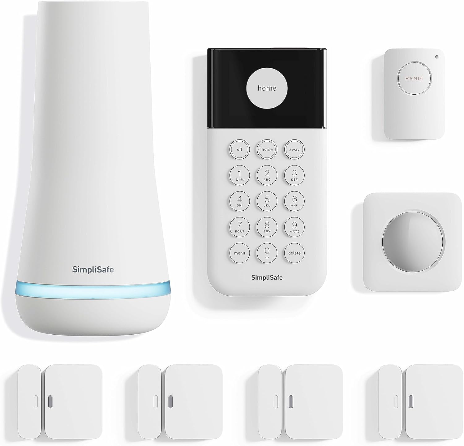SimpliSafe 8 Piece Wireless Home Security System - real manufacturer product photo