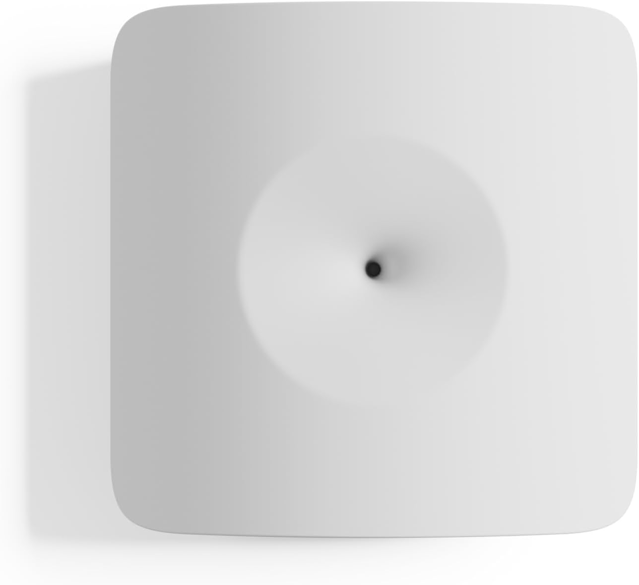 SimpliSafe Glassbreak Sensor, white wall-mounted acoustic sound-detection glass break sensor