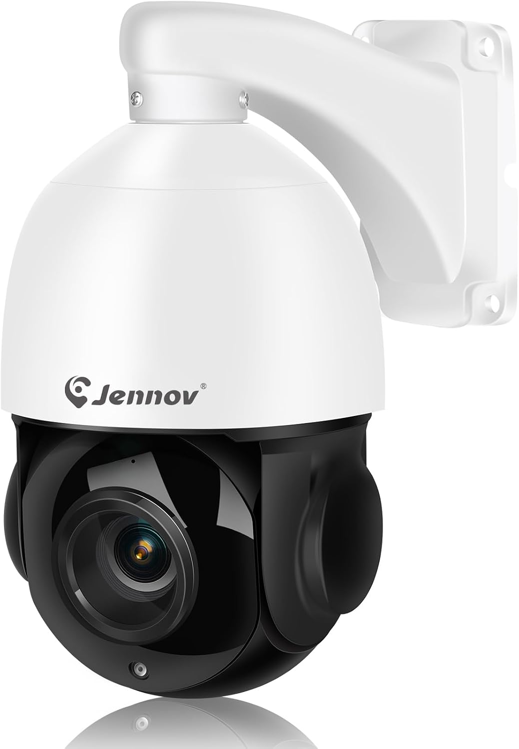 Jennov 4K PoE pan tilt zoom security camera with 20x optical zoom
