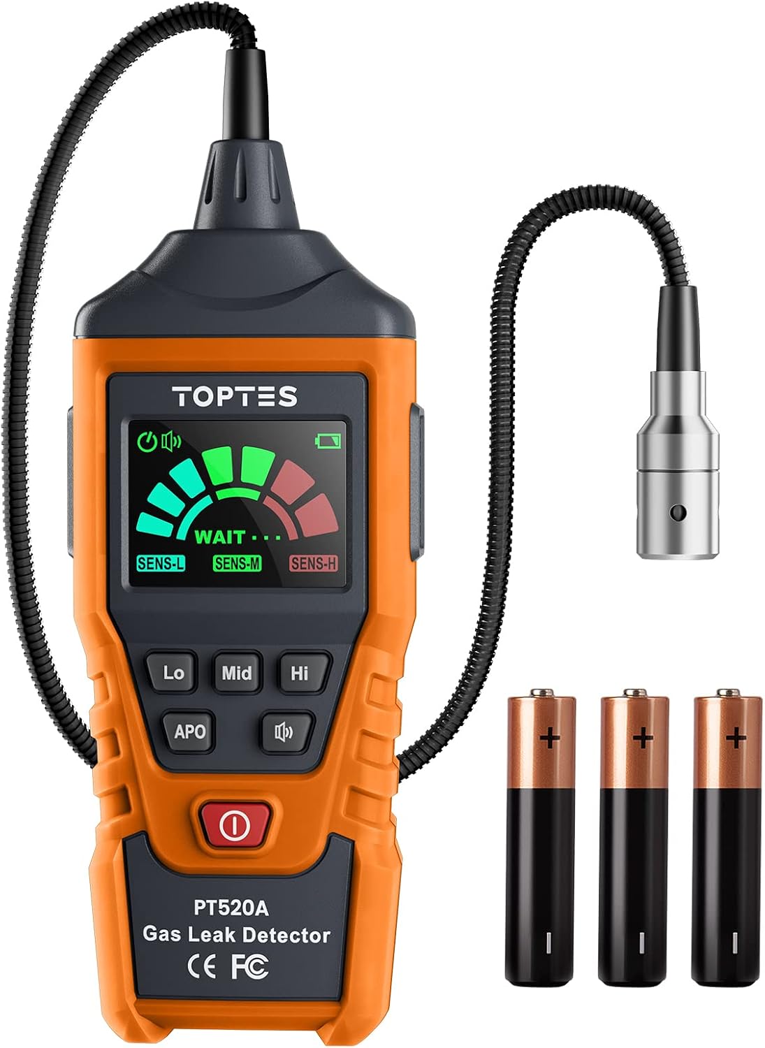 TopTes PT520A Gooseneck Gas Detector