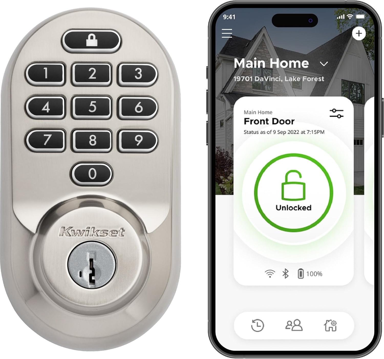 Kwikset Halo Keypad Wi-Fi Smart Lock
