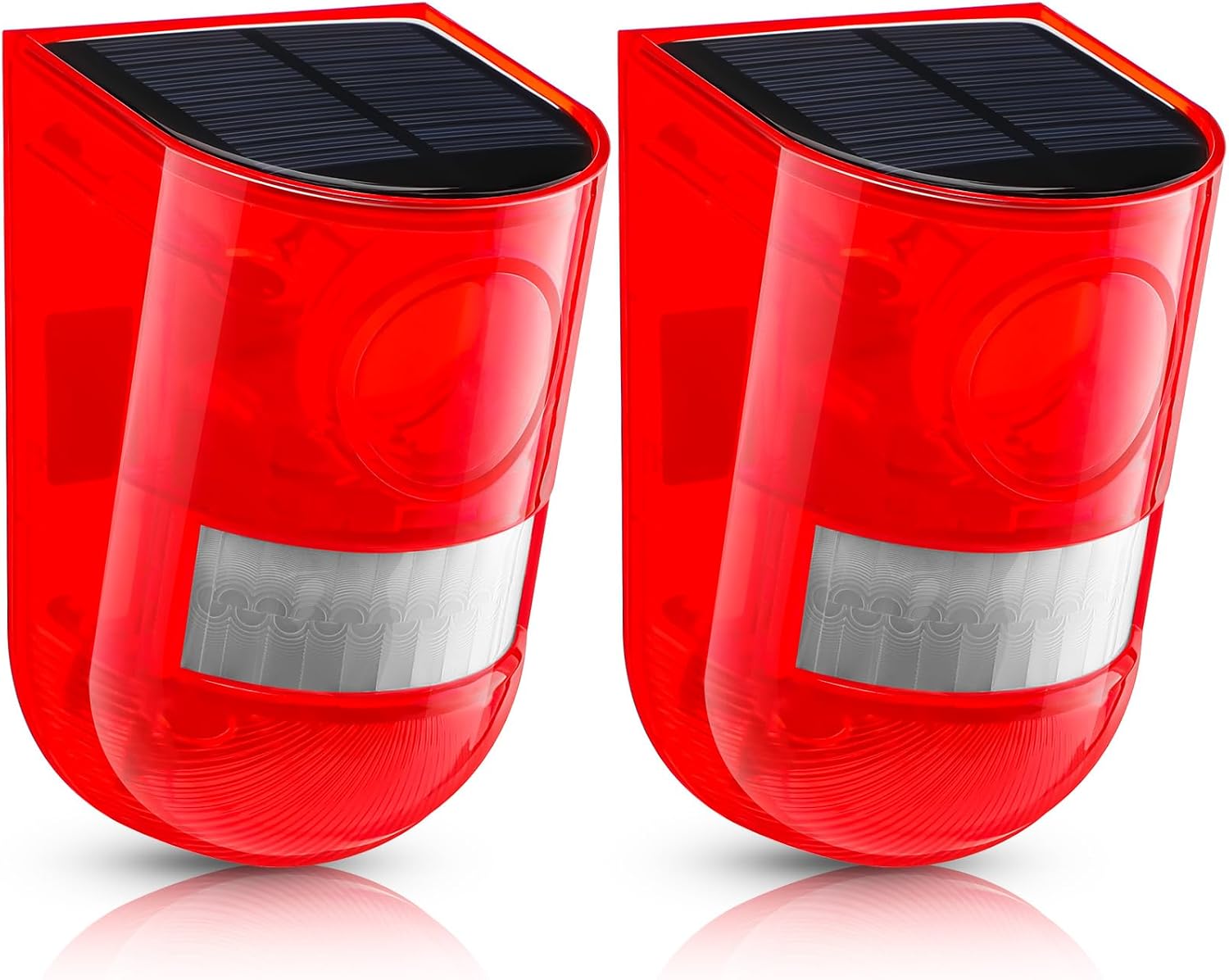 Qualirey Solar Motion Sensor Alarm (2-Pack)