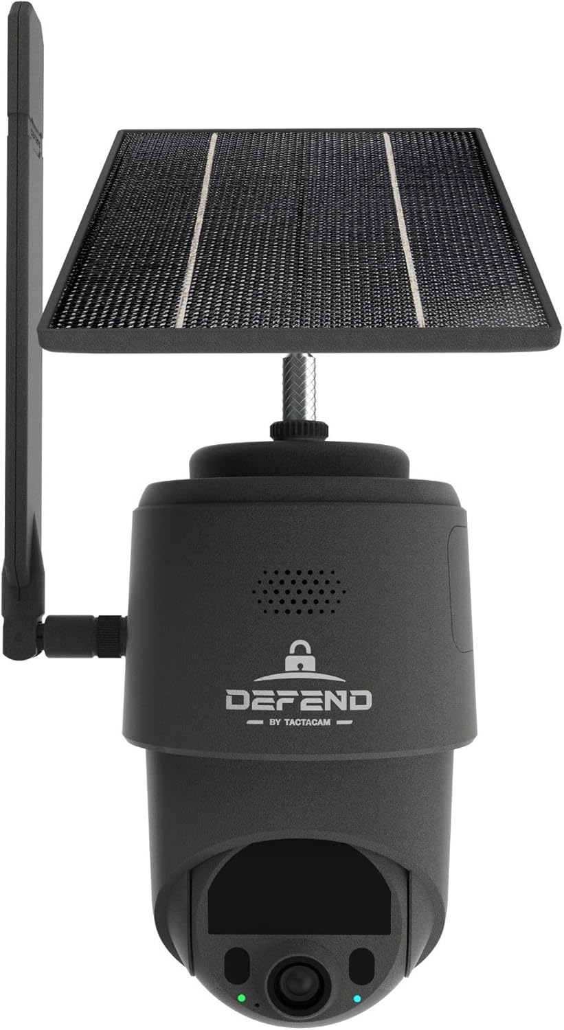 TACTACAM Defend 360 solar cellular security camera