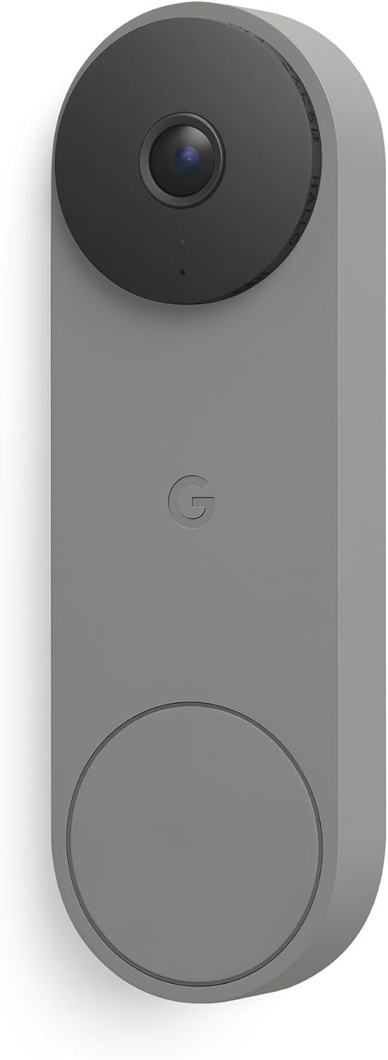 Nest Doorbell Wired 3rd Gen video doorbell in the Hazel finish