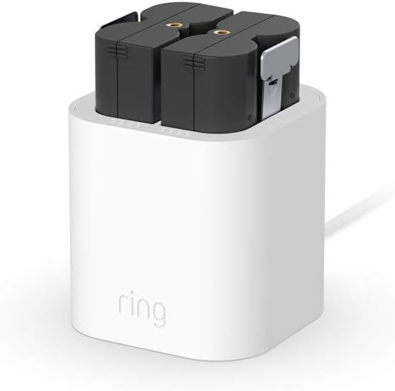 Ring Charging Station with 2 Battery Packs