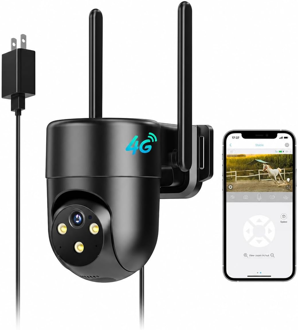 LIWAN Wired 4G LTE Cellular Camera